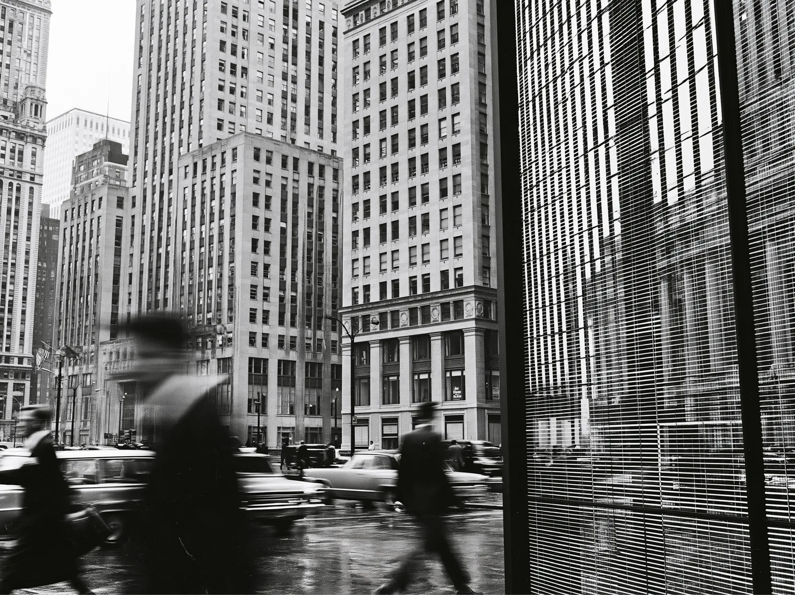 Rue d’un quartier d’affaires